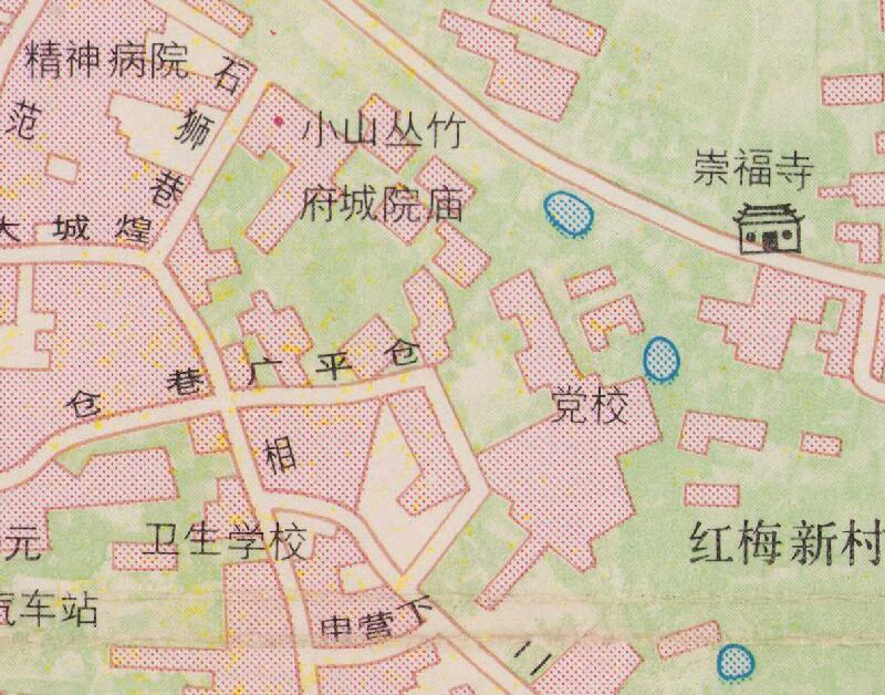 1985年福建《泉州市区图》预览图3