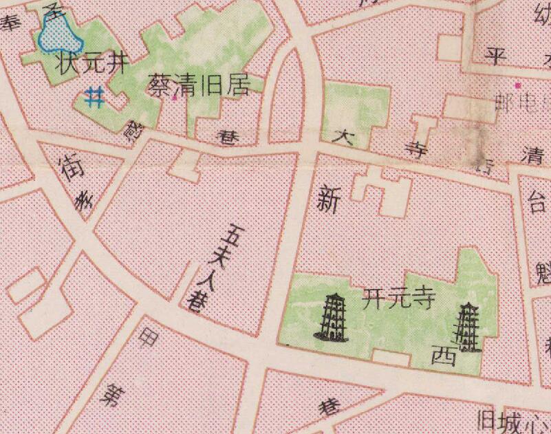 1985年福建《泉州市区图》预览图4