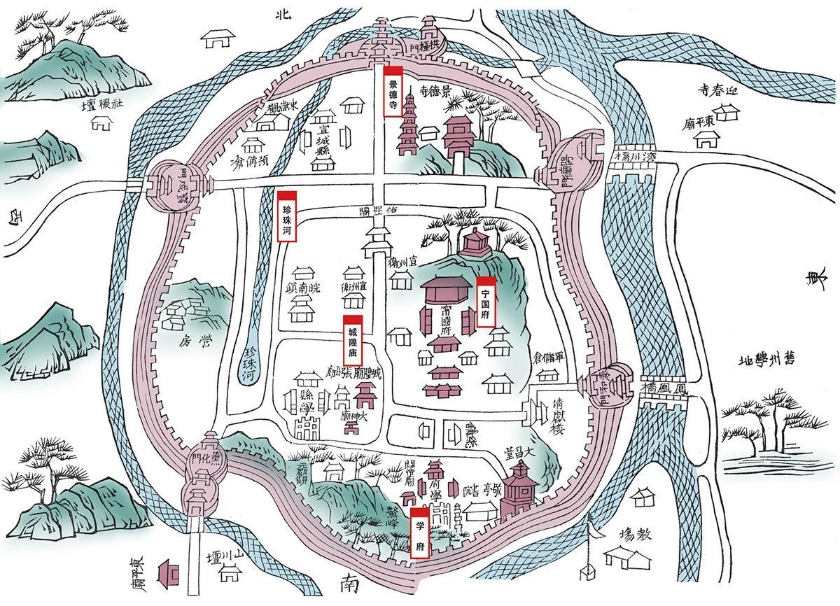 安徽宣城历史老地图大全预览图3