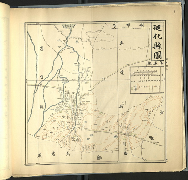 新疆乌鲁木齐历史老地图大全预览图1