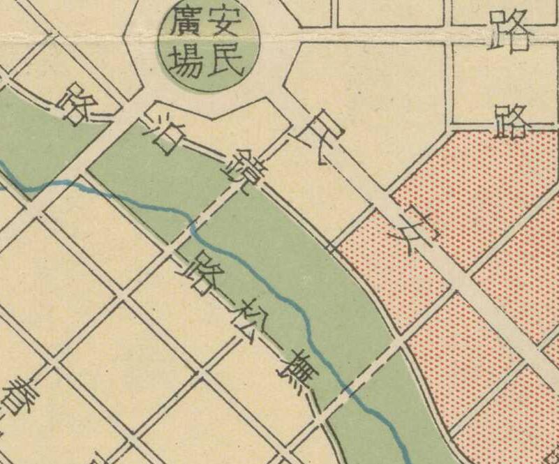 1934年吉林长春《最新大新京明细全图 现在之计划》预览图2