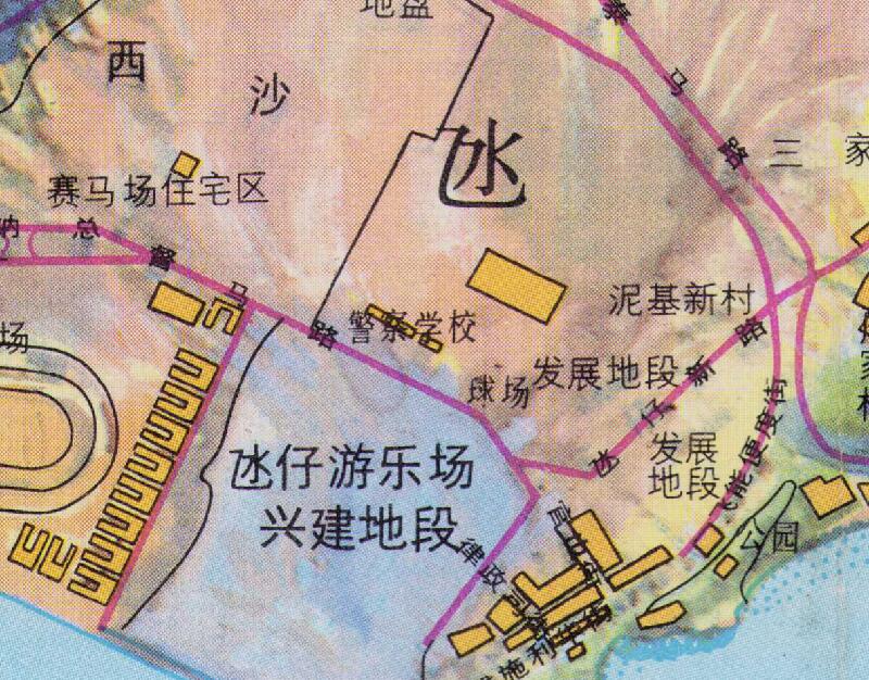 1988年版《澳门地图》预览图2