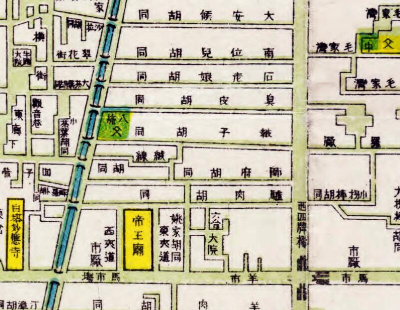 1921年版《最新北京全图》预览图3