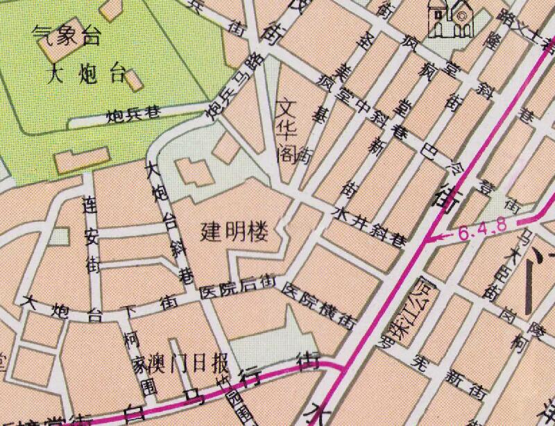 1988年版《澳门地图》预览图3