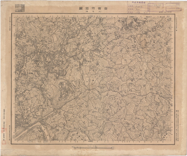 四川自贡历史老地图大全预览图4