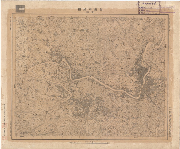 四川自贡历史老地图大全预览图5