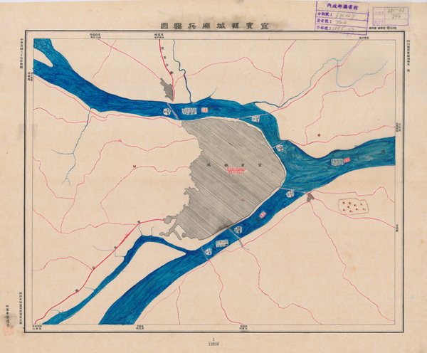 四川宜宾历史老地图大全预览图4 四川宜宾历史老地图大全预览图4