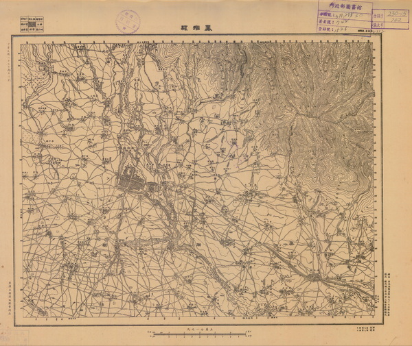 陕西宝鸡历史老地图大全预览图4