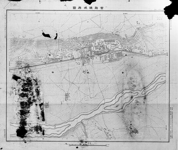 陕西宝鸡历史老地图大全预览图5