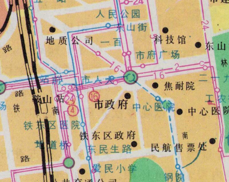 1992年辽宁鞍山《千山导游图》预览图3