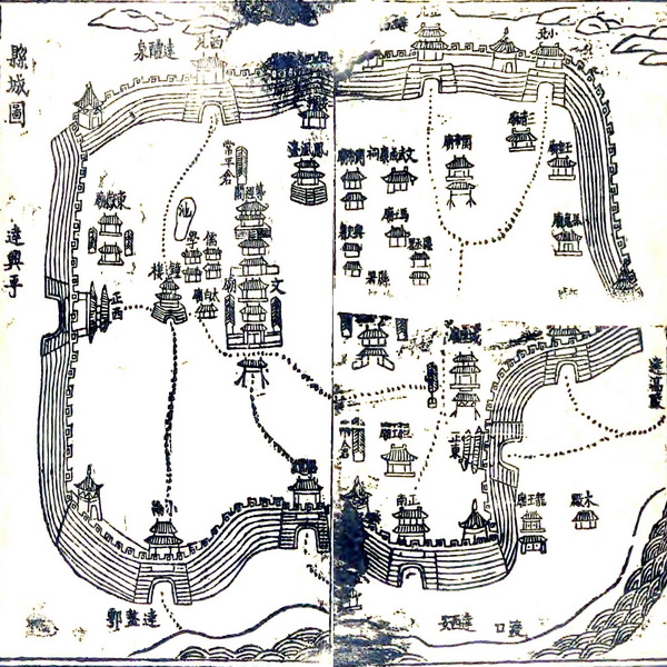 陕西咸阳历史老地图大全预览图1 陕西咸阳历史老地图大全预览图1