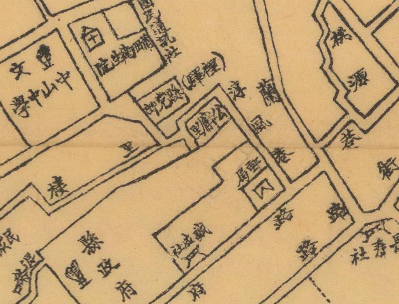 1945年福建《莆田市全图》预览图1