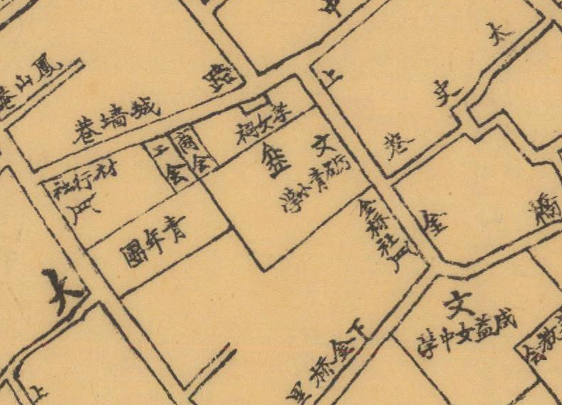 1945年福建《莆田市全图》预览图2