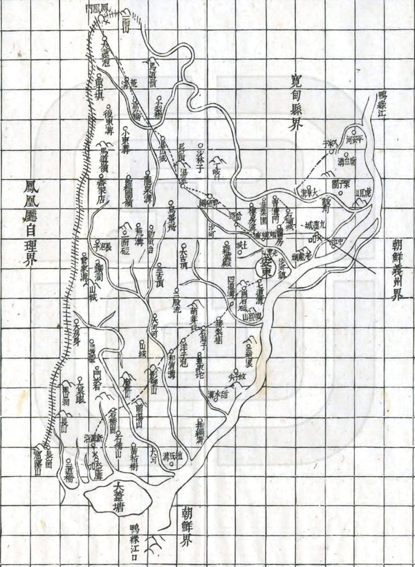 辽宁丹东历史老地图大全预览图