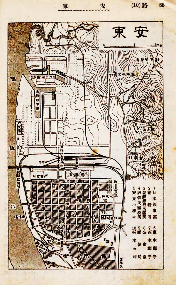 辽宁丹东历史老地图大全预览图1