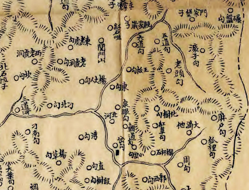 1911年辽宁《抚顺县图》预览图2