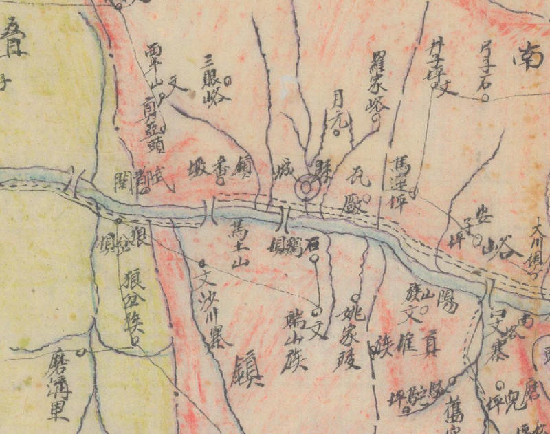1940年代兰州《甘肃省西固县略图》预览图1