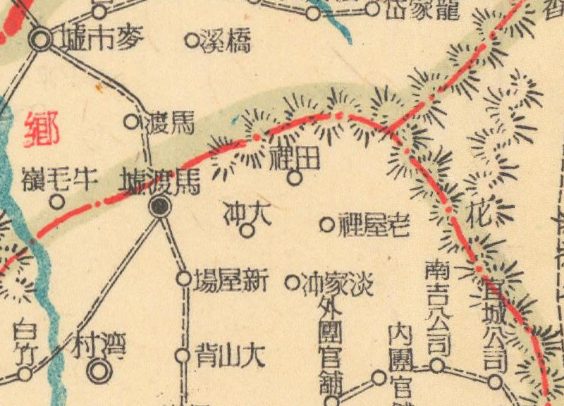 1940年版湖南《临武县图》预览图2 1940年版湖南《临武县图》预览图2