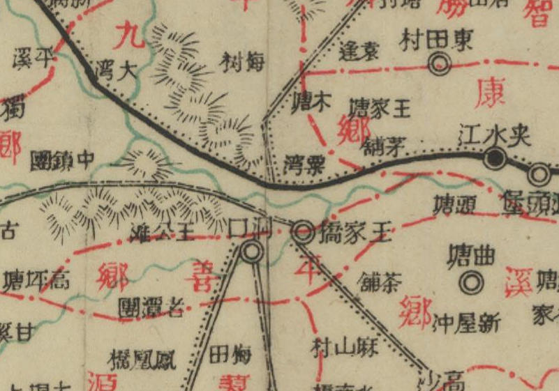 1943年湖南邵阳《武冈县图》预览图3