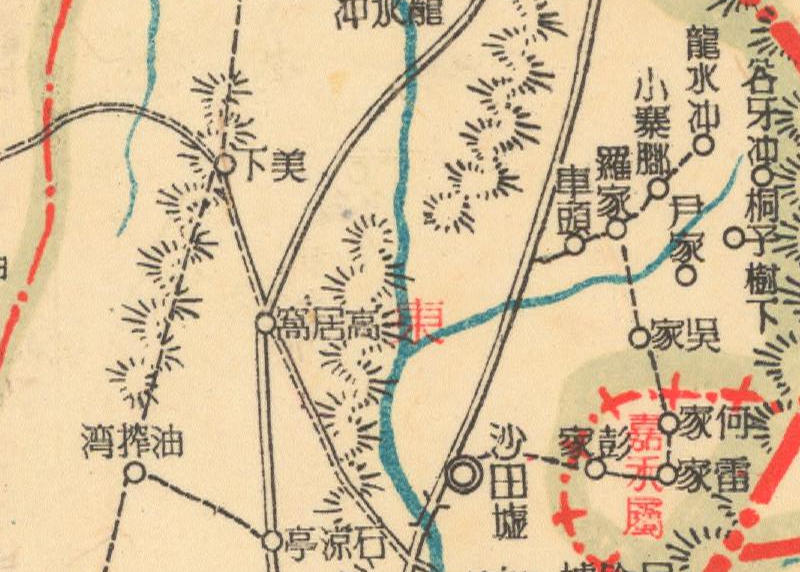 1940年版湖南《临武县图》预览图3 1940年版湖南《临武县图》预览图3