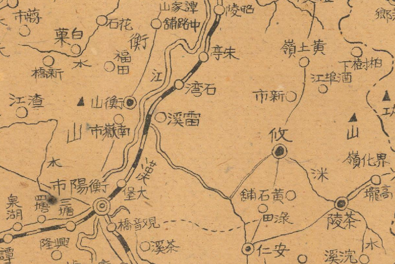 1944 年版《湘粤桂形势图》预览图1