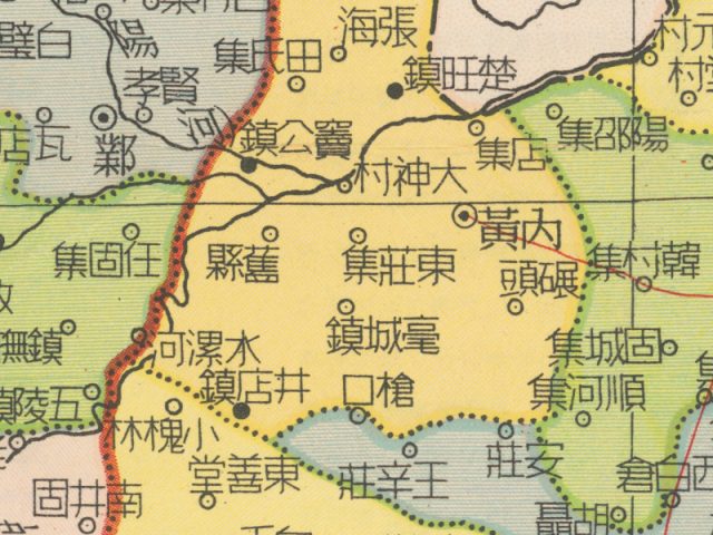 1950年《平原省分县详图》预览图1