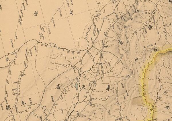 1890年《中俄交界全图》缩略图