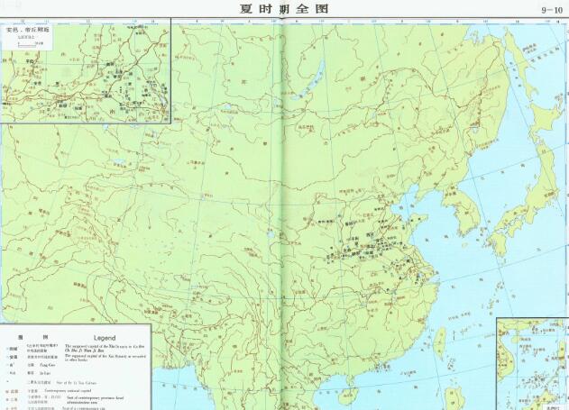 夏朝地图全图高清版缩略图