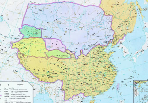 明朝全图 万历十年1582年缩略图