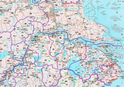 明朝 应天府附近地图缩略图