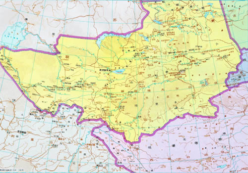 南宋 西辽形势地图缩略图