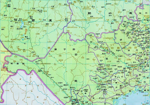 唐朝 岭南道西部地图缩略图