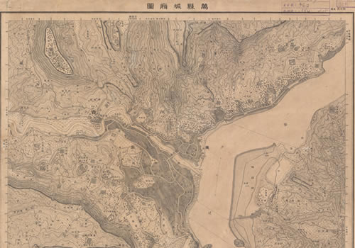 1947年《万县城厢图》缩略图