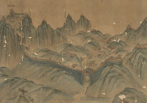 1887年后《广西边关形势略图》缩略图