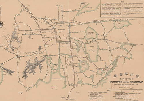 1901年中英对照《苏境新测图》缩略图
