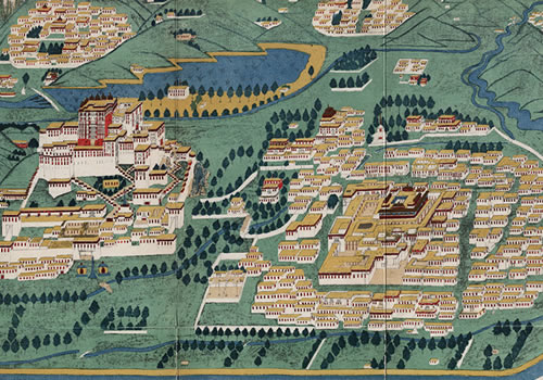 1891年《拉萨示意图》缩略图