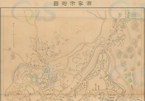 1938年《南宁市街图》缩略图