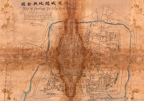 1919年《保定城关地舆全图》缩略图