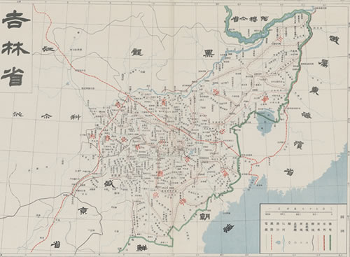 1905年《吉林省》地图缩略图
