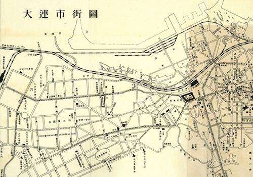 1937年《大连市街图》缩略图