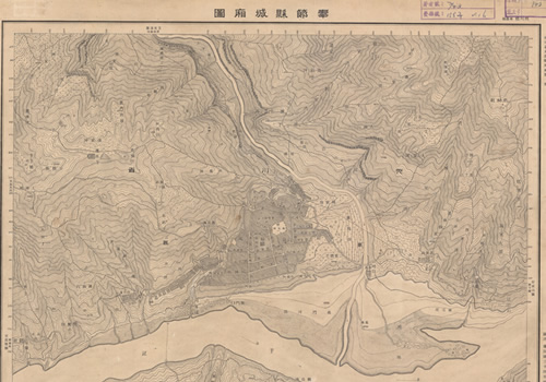 1948年《奉节县城厢图》缩略图