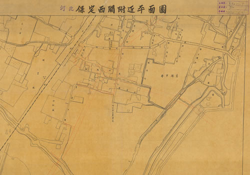 民国《保定西关附近平面图》缩略图