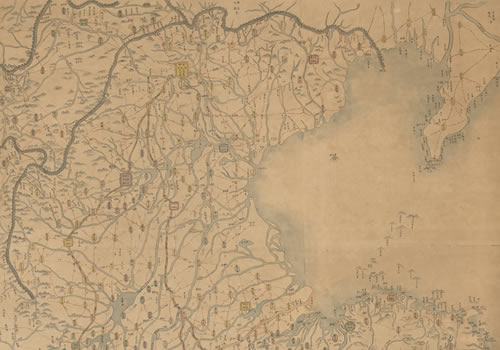 1855–1870年《直隶山东两省地舆全图》缩略图