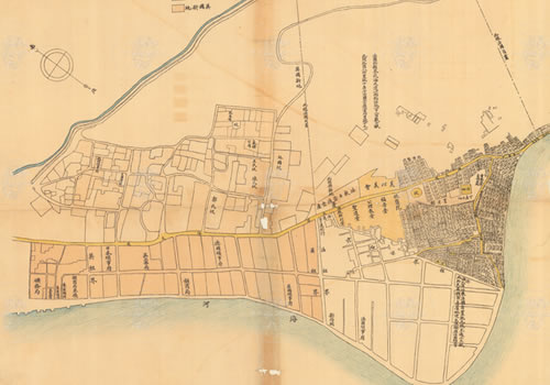 1931年《天津县租界图》缩略图