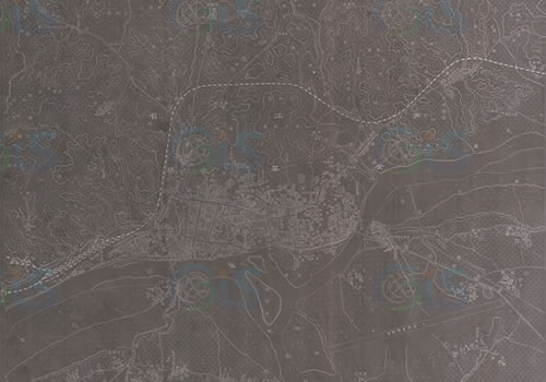 1947年浙江《金华县城市图》缩略图