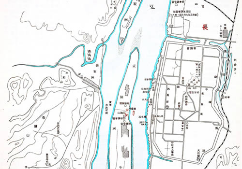 1932年民国湖南《长沙市街地图》缩略图
