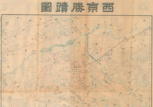 1935年民国陕西西安《西京胜迹图》缩略图