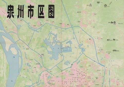 1985年福建《泉州市区图》缩略图