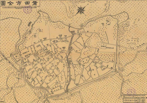 1945年福建《莆田市全图》缩略图