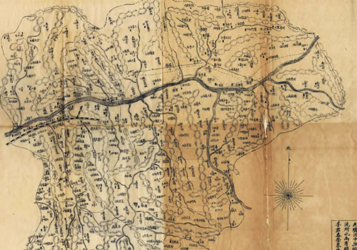 1911年辽宁《抚顺县图》缩略图